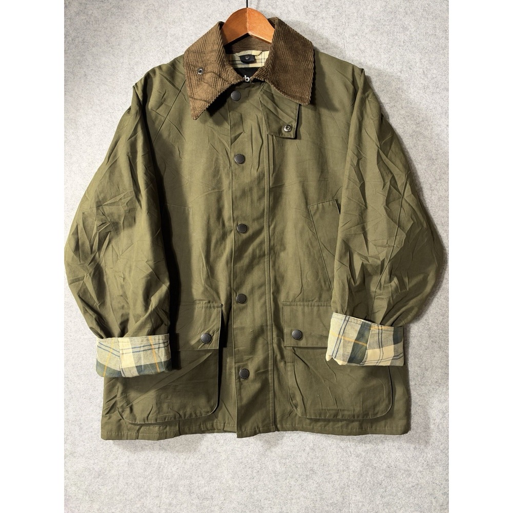 Barbour x FREAK'S STORE Bedale OS Sleeve Jacket Sage Size 36 232MCAS101